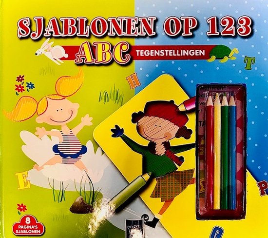 Sjablonen op 123 - ABC Tegenstellingen