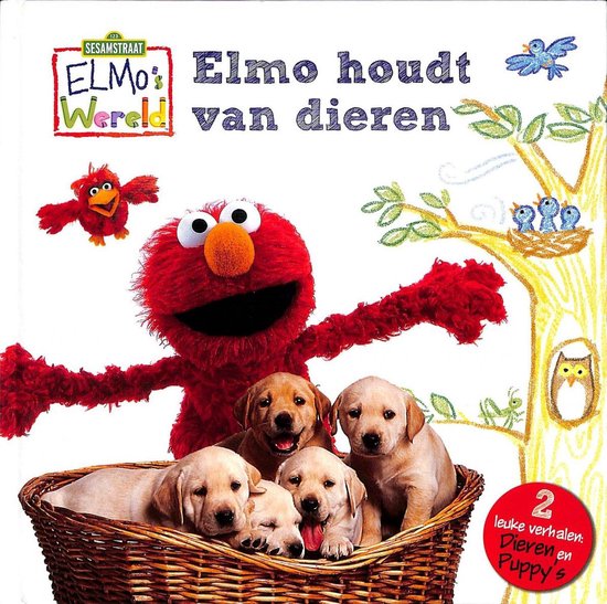 Elmo houdt van dieren