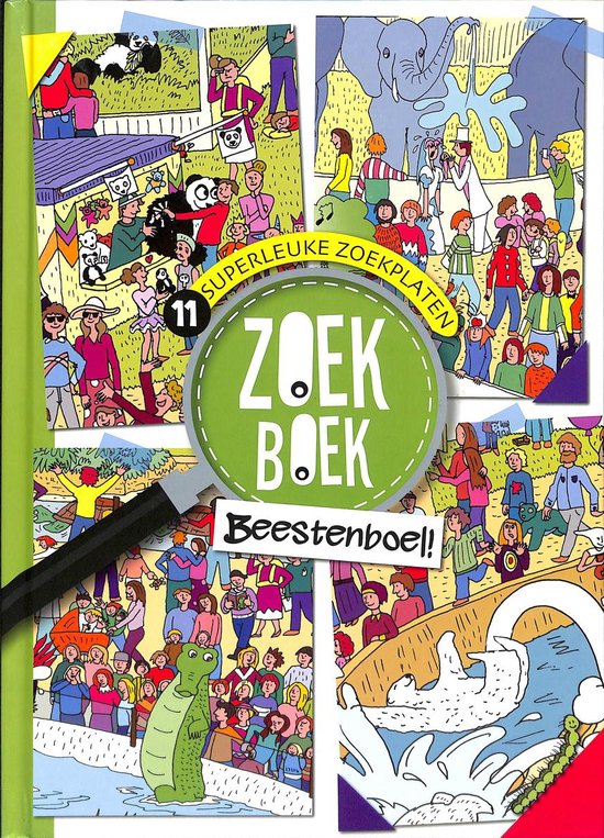 Zoekboek beestenboel! 11 superleuke zoekplaten