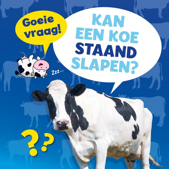 Goeie vraag! - Kan een koe staand slapen?