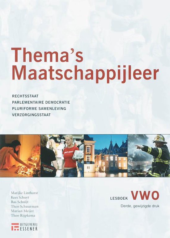 Thema's Maatschappijleer / Vwo / Deel Lesboek