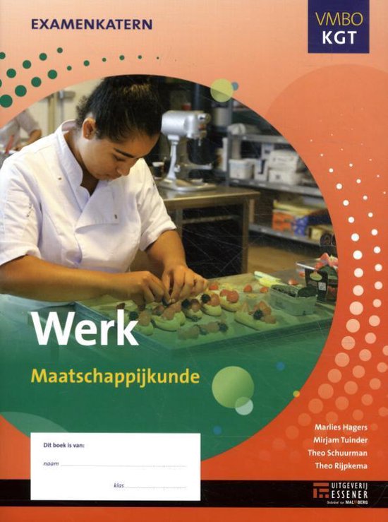 Examenkatern - Werk vmbo kgt maatschappijkunde