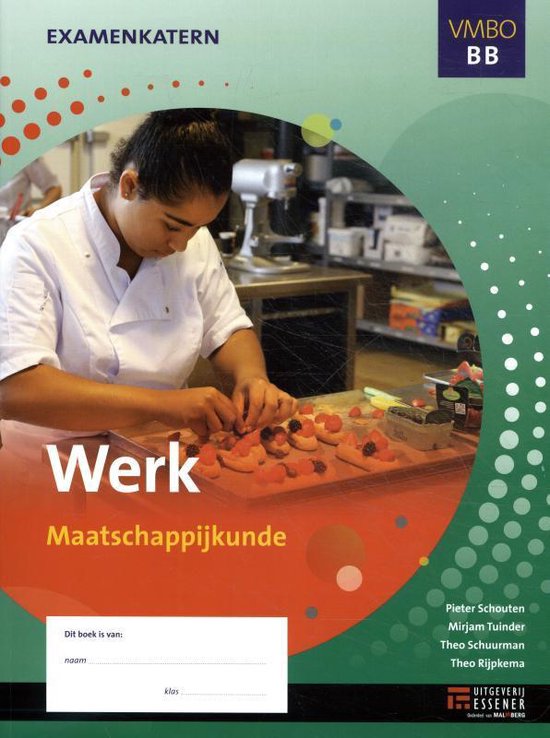 Examenkatern - Werk vmbo bb maatschappijkunde Werkboek