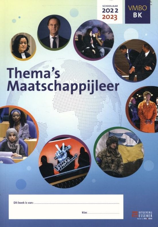 Thema's Maatschappijleer vmbo- bk 2022-2023 les/werkboek