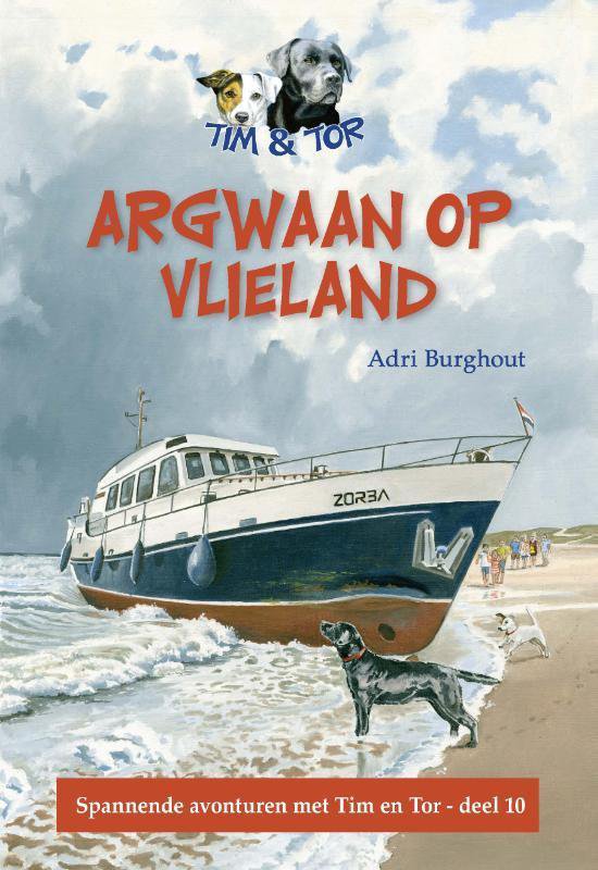 De avonturen van Tim en Tor 10 -   Argwaan op Vlieland