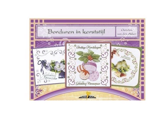 Hobbydols - No. 88 - Borduren in kerststijl