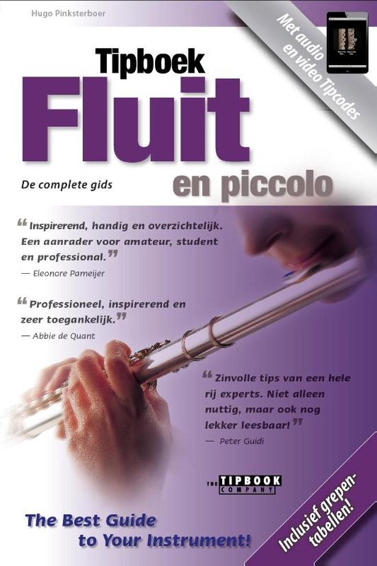 Tipboek - Tipboek fluit en piccolo