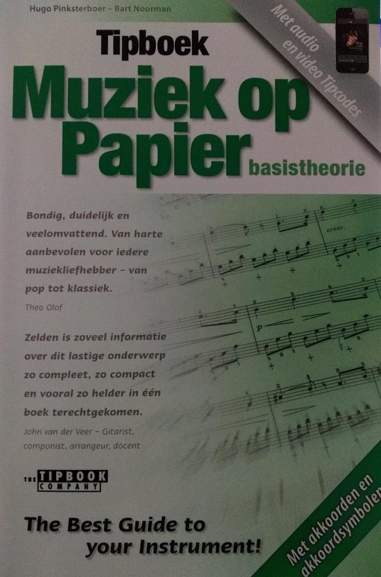 Tipboek - Muziek op papier