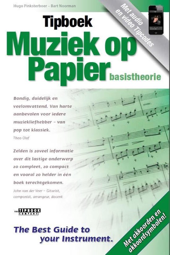 Tipboek  -   Muziek op papier