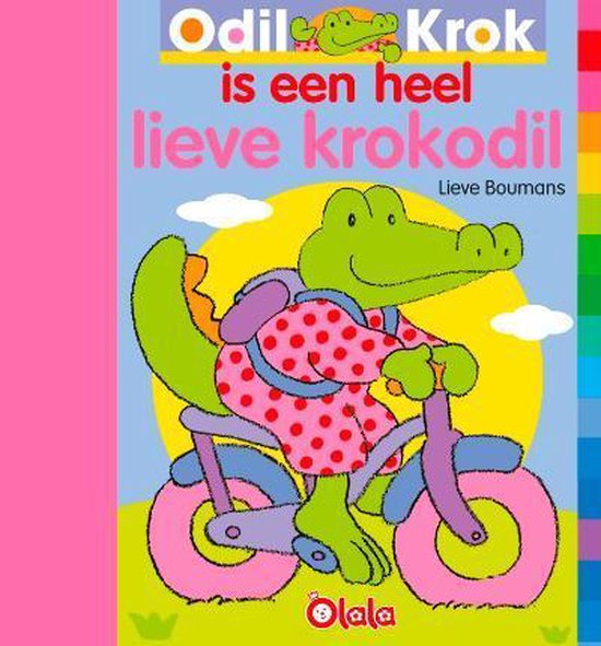 Odil Krok is een hele lieve krokodil