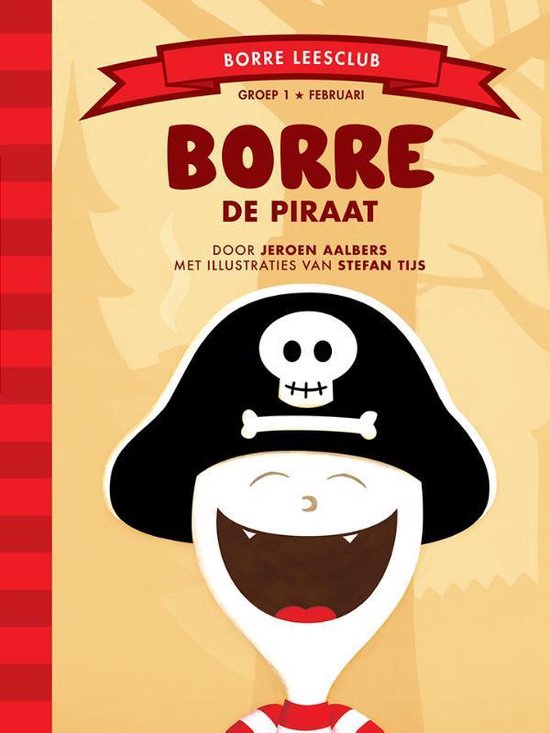 De Gestreepte Boekjes - Borre de piraat