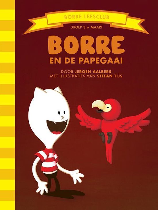 De Gestreepte Boekjes - Borre en de papegaai