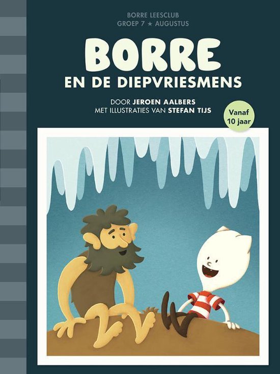 De Gestreepte Boekjes  -   Borre en de diepvriesmens