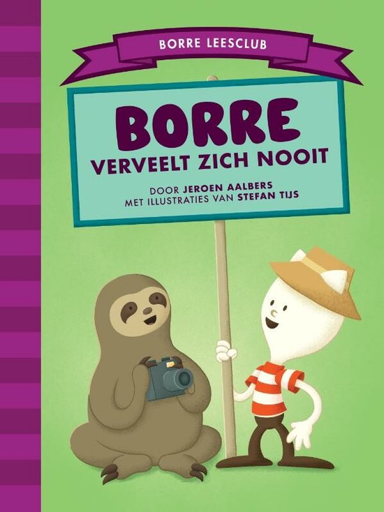 Borre Leesclub - Borre verveelt zich nooit