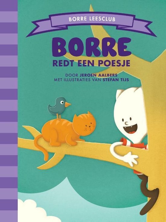 Borre Leesclub - Borre redt een poesje