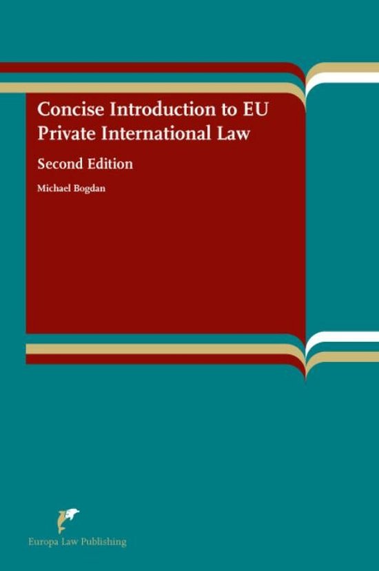 Concise Introduction To Eu Private International Law