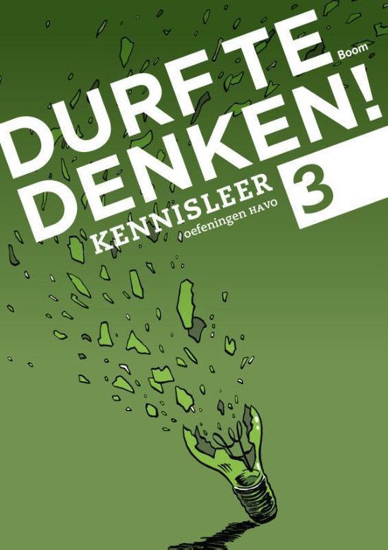 Durf te denken! - Durf te denken! havo 3 Werkboek