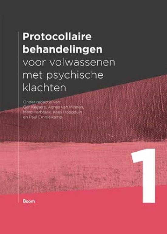 Protocollaire behandelingen voor volwassenen met psychische klachten 1