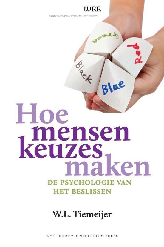 WRR - Hoe mensen keuzes maken