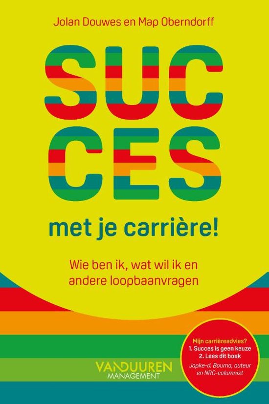 Succes met je carrière!