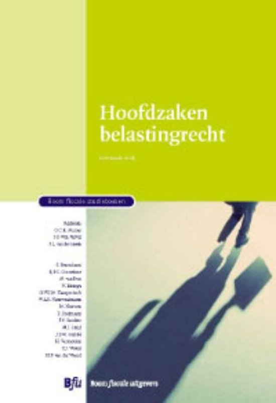 Hoofdzaken belastingrecht