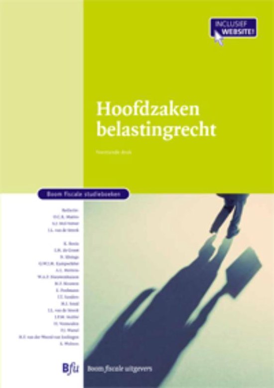 Hoofdzaken belastingrecht