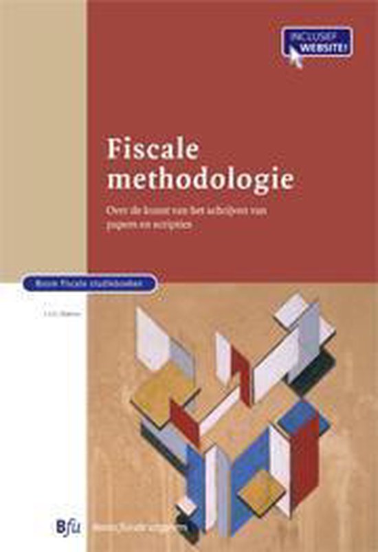 Boom fiscale studieboeken - Fiscale methodologie