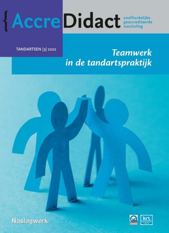 AccreDidact 2022/3 - Teamwerk in de tandartspraktijk