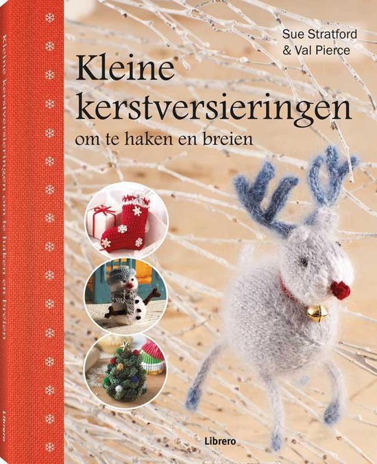 Kleine kerstversieringen om te haken en te breien