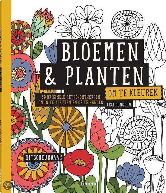 Bloemen & planten om te kleuren