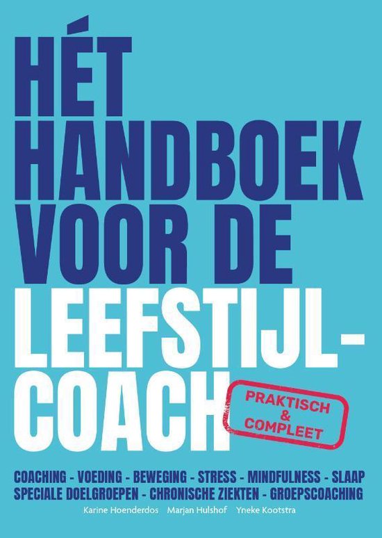 Het handboek voor de Leefstijlcoach