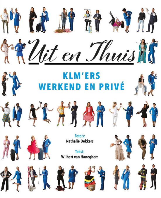 Uit en Thuis Boek, KLMers werkend en privé