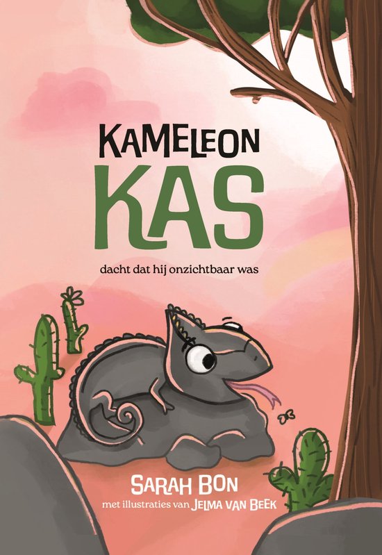 Kameleon Kas dacht dat hij onzichtbaar was