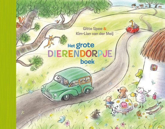 Het Grote Dierendorpje Boek - Kinderboeken voorleesboek peuter boek