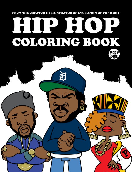 Hip Hop Coloring Book