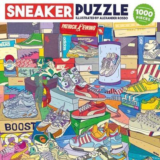 Sneaker Puzzle: 1000 Pieces