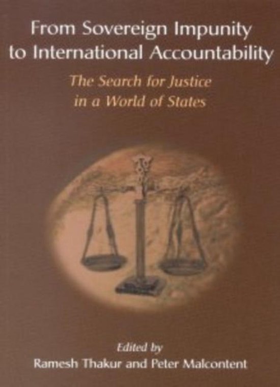 From sovereign impunity to international accountability