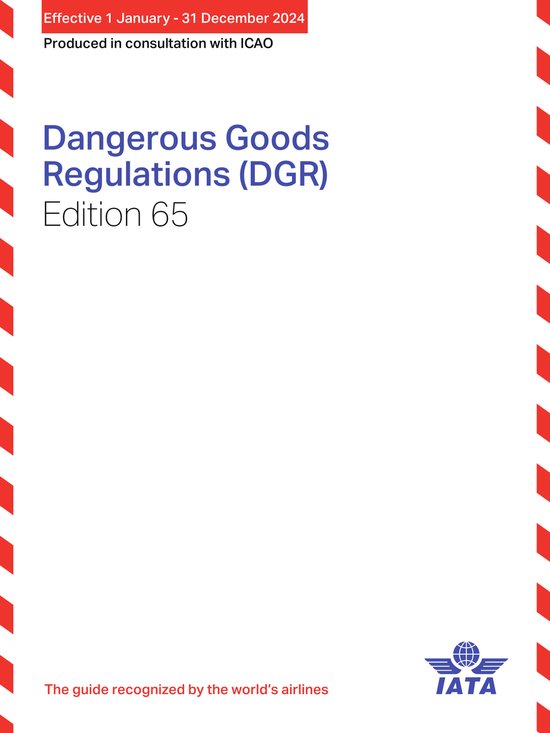 IATA Dangerous Goods Regulations 2024 - Regular Bound