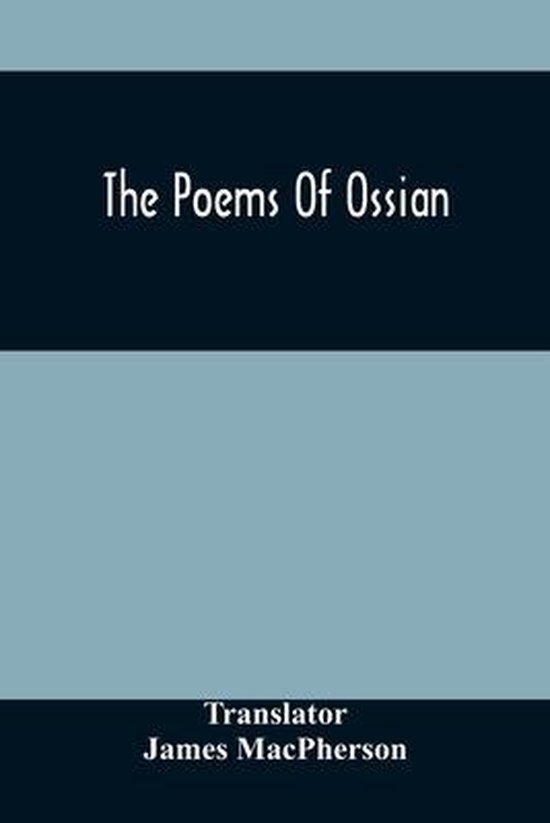 The Poems Of Ossian