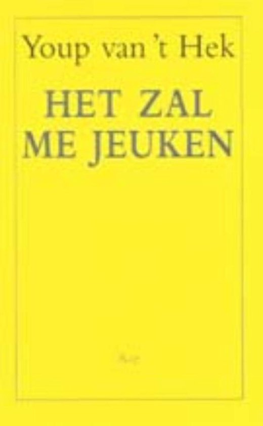 Het zal me jeuken