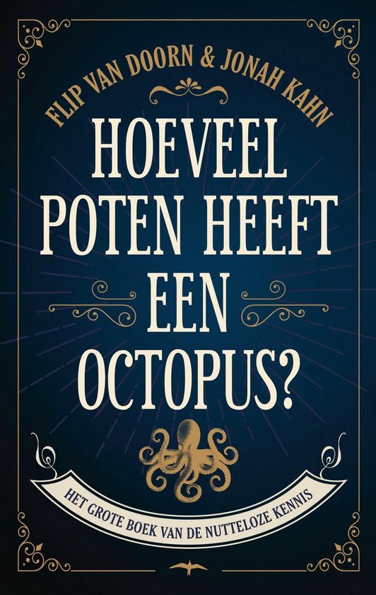 Hoeveel poten heeft een octopus