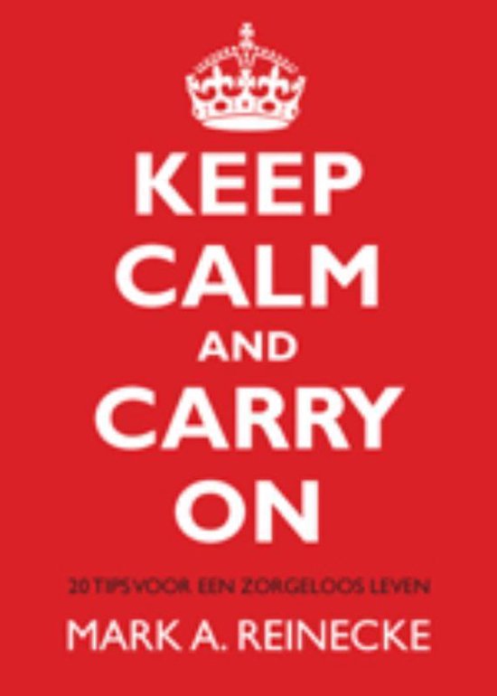 Keep calm and carry on