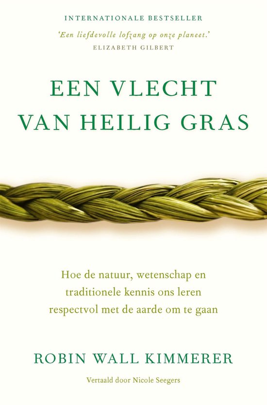 Een vlecht van heilig gras