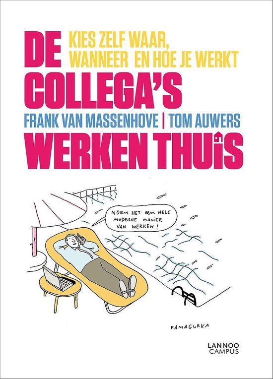 De collega’s werken thuis