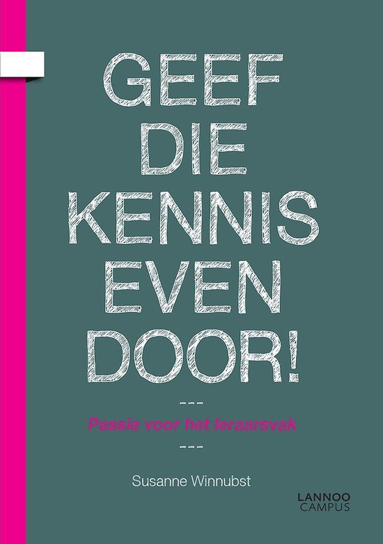 Geef die kennis even door!