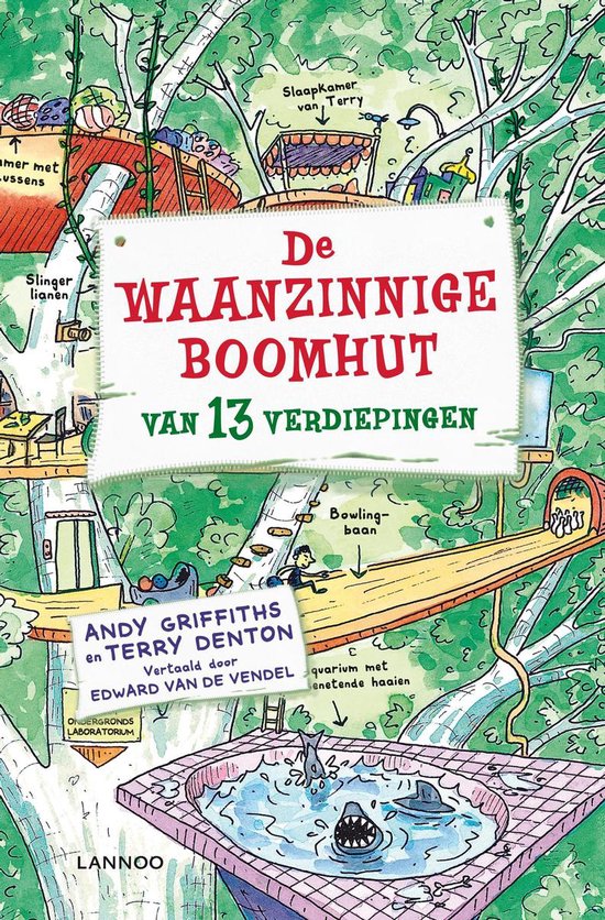 De waanzinnige boomhut van 13 verdiepingen