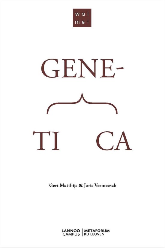 Wat met? - Wat met genetica?