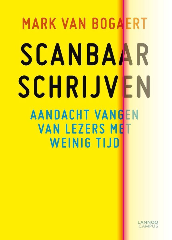 Scanbaar schrijven