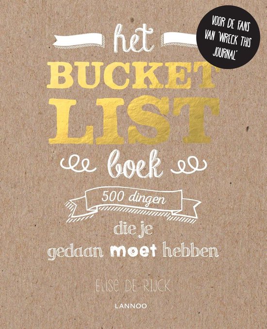 Bucketlist - Het Bucketlist boek