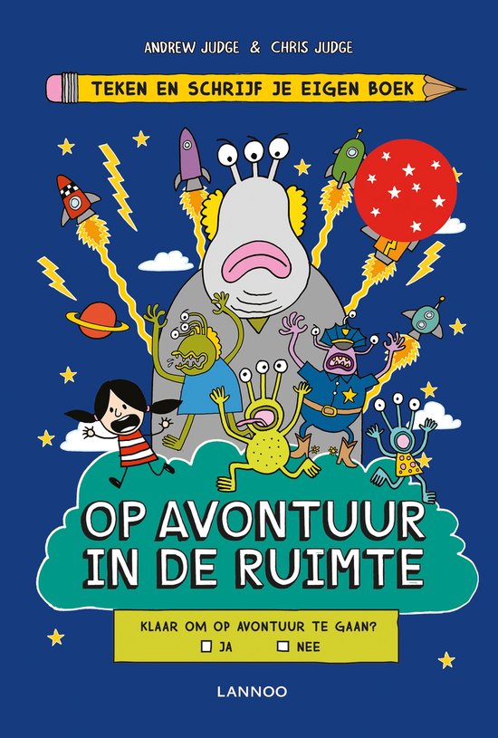 OP AVONTUUR IN DE RUIMTE 1 - TEKEN EN SCHRIJF JE